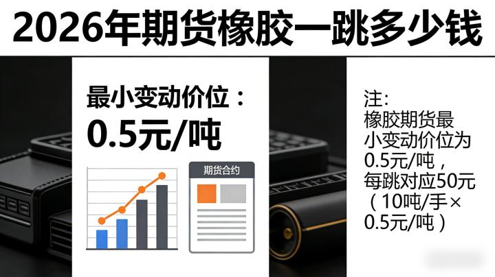 期货橡胶一跳多少钱 2026:上期所天然橡胶期货最小变动盈亏到底是多少?
