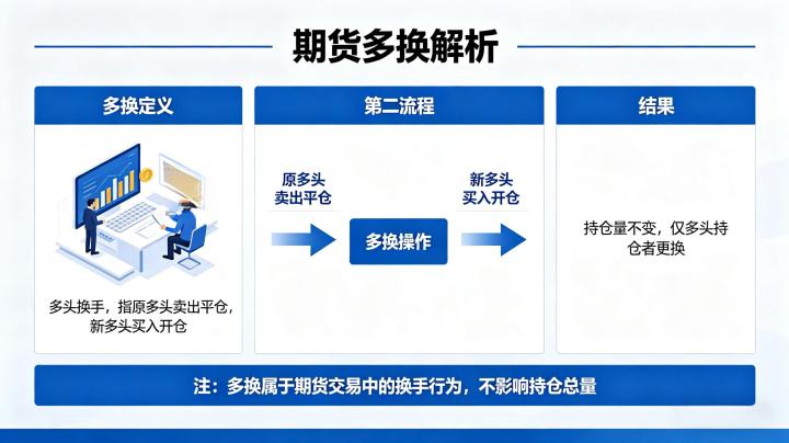 期货多换什么意思 2026:期货交易中多头换手的专业定义与市场含义到底是什么?