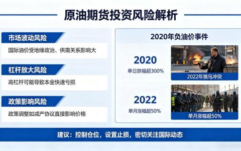 买原油期货风险大吗 2026：个人投资者参与交易的核心风险与防控逻辑到底是什么？