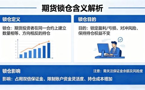 期货中锁仓是什么意思 2026 新手该如何厘清规则与规避实操误区？