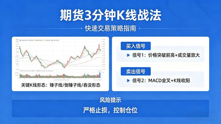 期货 3 分钟 k 线战法 2026 日内短线交易的核心逻辑与实操技巧有哪些关键要点？