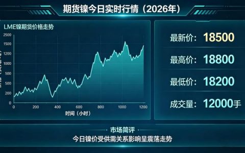 期货镍今日实时行情 2026 价格走势驱动因素与后市交易研判有哪些核心要点？