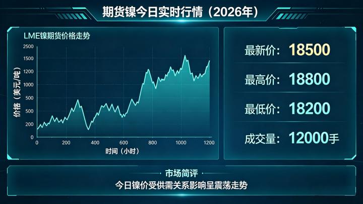 期货镍今日实时行情 2026 价格走势驱动因素与后市交易研判有哪些核心要点?