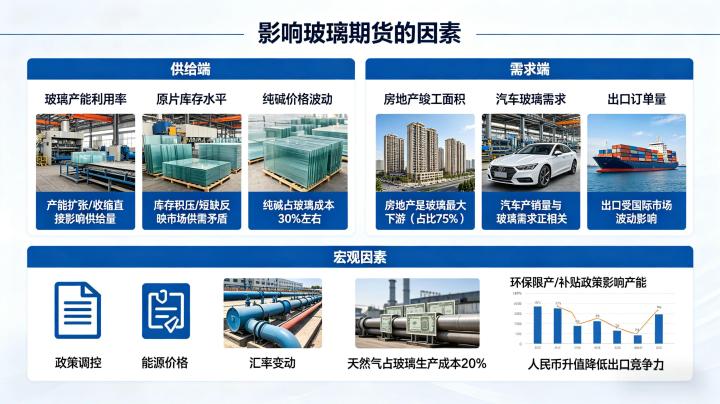 影响玻璃期货的因素 2026 价格驱动核心逻辑与行情研判方法有哪些关键要点？