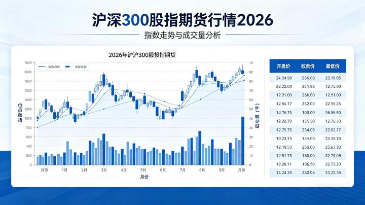 if 沪深 300 股指期货行情 2026，日内价格波动与现货联动及后市运行方向如何？