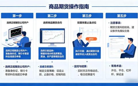 商品期货怎么操作，从开户入门到交易实操的全流程步骤有哪些？