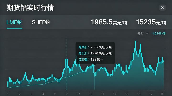 期货铅实时行情，盘面运行特征、驱动因素与后市走势预判有哪些？
