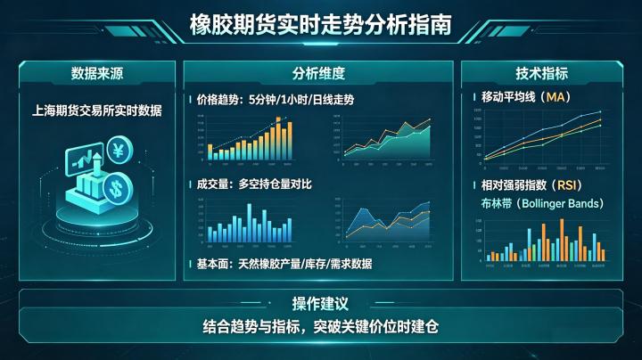橡胶期货实时走势如何分析?新手必知的行情驱动逻辑与看盘实操技巧