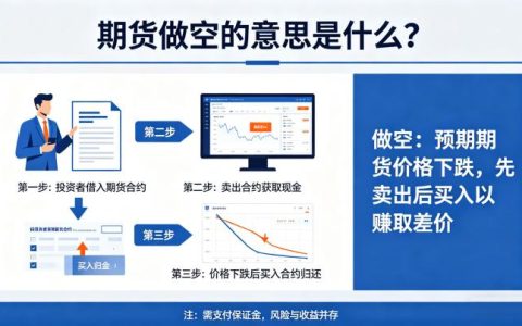 期货做空的意思是什么？操作逻辑、盈利方式与风险该如何全面了解？