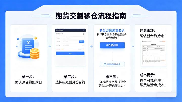 期货交割移仓是什么?操作规则、实操技巧与成本控制该如何全面了解?