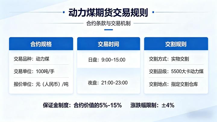 动力煤期货交易规则是什么？核心条款、交易细节与风险要点该如何全面了解？