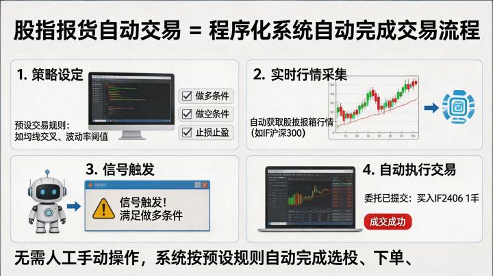 股指期货自动交易是什么?系统搭建、策略类型与风险控制该如何全面了解?
