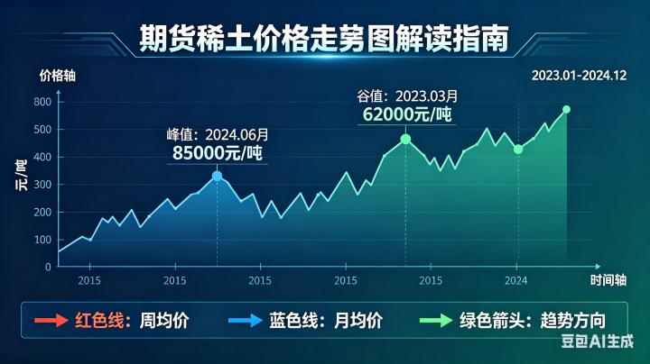 期货稀土价格走势图怎么看?走势解读与影响因素全解析
