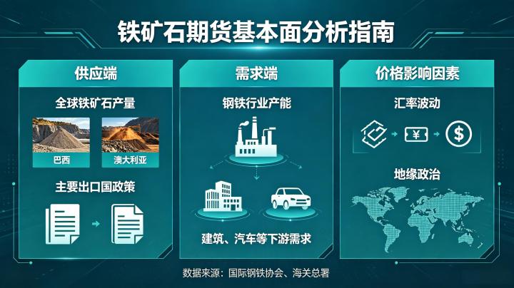 铁矿石期货的基本面分析该怎么做?核心框架与实操方法全解析