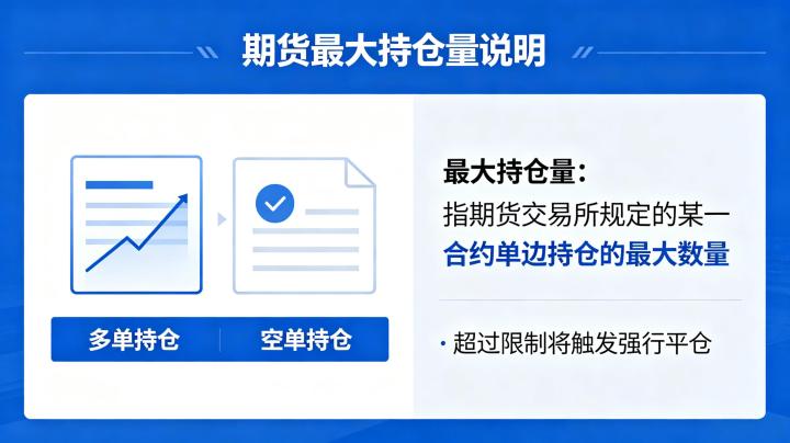 期货最大持仓量是多少?交易所规则与行情影响全解析
