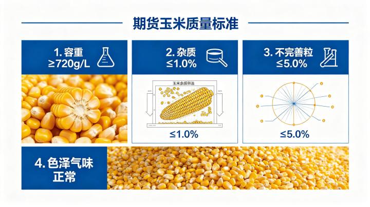 期货玉米质量标准是什么?交割要求与等级划分全详解