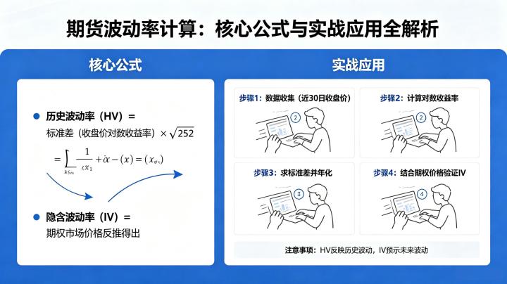 期货波动率怎么计算?核心公式与实战应用全解析