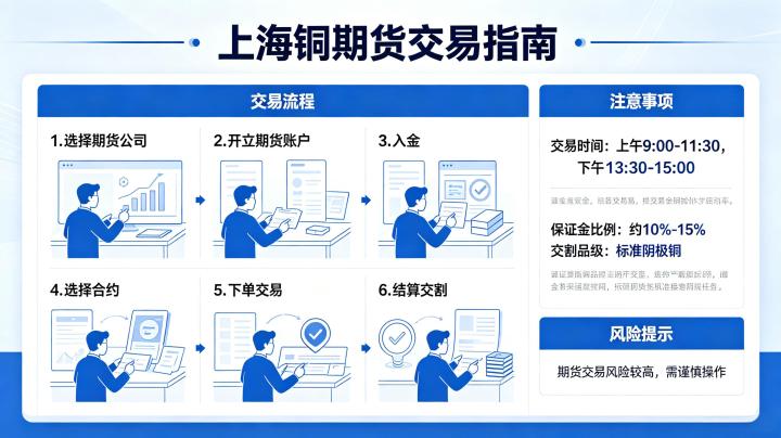 上海铜期货如何交易?开户流程与实操技巧全详解