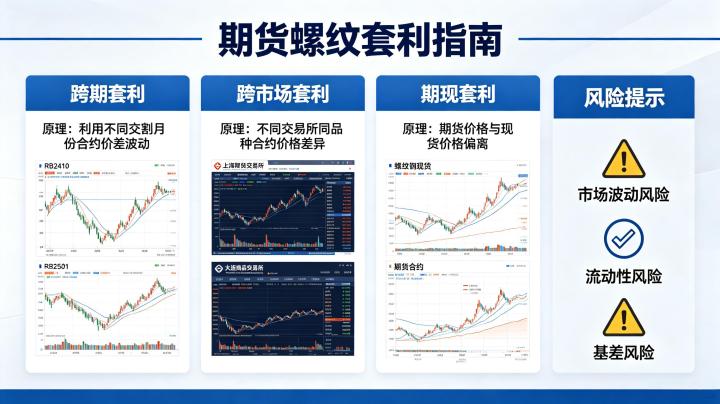 期货螺纹怎么套利？主流策略与实操风险全解析