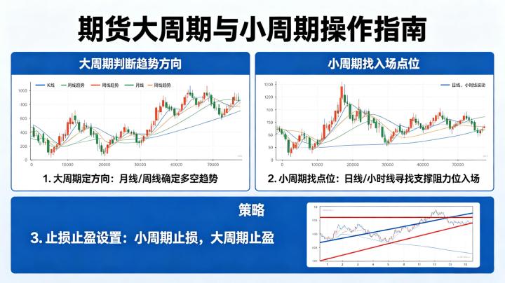 期货看大周期做小周期怎么操作？核心逻辑与实战技巧全解析