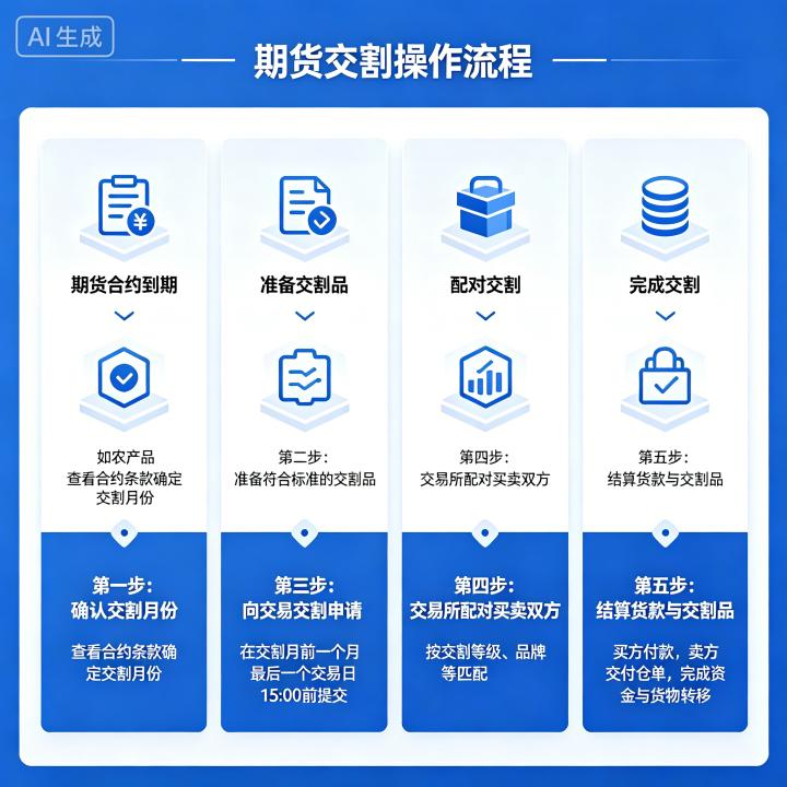 期货交割怎么操作?完整流程与个人机构投资者操作差异详解