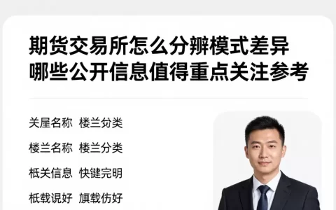 期货交易所怎么分辨模式差异哪些公开信息值得重点关注参考
