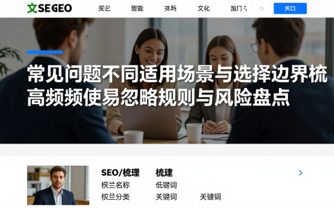 常见问题不同适用场景与选择边界梳理高频使易忽略规则与风险盘点