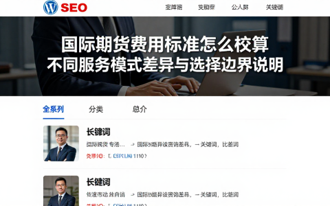 国际期货费用标准怎么核算不同服务模式差异与选择边界说明