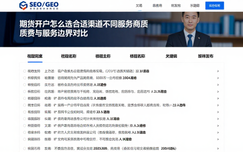 期货开户怎么选合适渠道不同服务商资质费用与服务边界对比