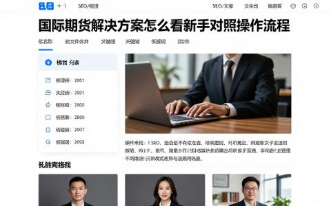 国际期货解决方案怎么看新手可对照操作流程理清不同模式差异与适用场景