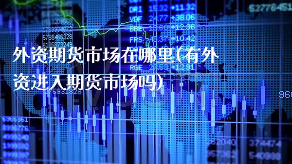 外资期货市场在哪里(有外资进入期货市场吗)_https://www.boyangwujin.com_原油直播间_第1张