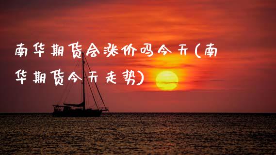 南华期货会涨价吗今天(南华期货今天走势)_https://www.boyangwujin.com_恒生指数_第1张