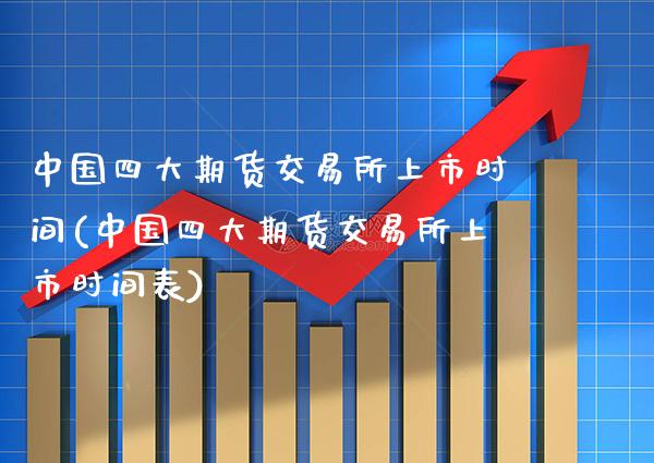 中国四大期货交易所上市时间(中国四大期货交易所上市时间表)_https://www.boyangwujin.com_期货直播间_第1张
