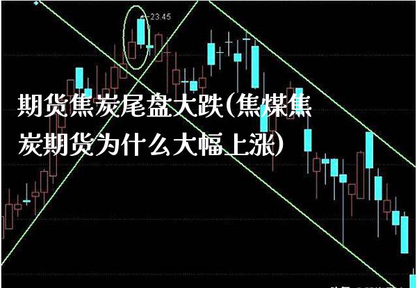 期货焦炭尾盘大跌(焦煤焦炭期货为什么大幅上涨)_https://www.boyangwujin.com_原油期货_第1张