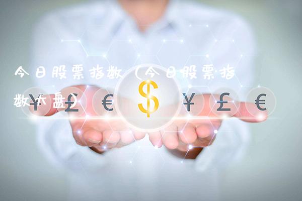 今日股票指数（今日股票指数大盘）_https://www.boyangwujin.com_期货直播间_第1张