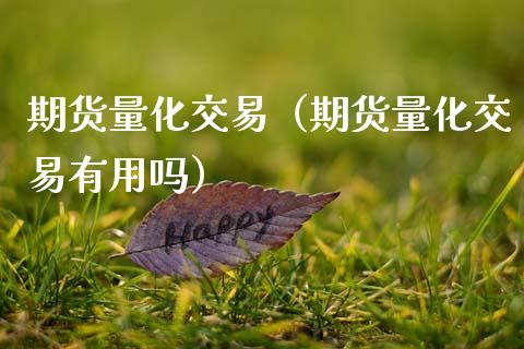 期货量化交易（期货量化交易有用吗）_https://www.boyangwujin.com_黄金期货_第1张