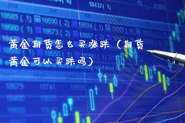 黄金期货怎么买涨跌（期货黄金可以买跌吗）_https://www.boyangwujin.com_期货直播间_第1张