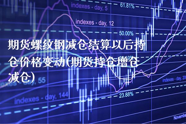 期货螺纹钢减仓结算以后持仓价格变动(期货持仓增仓减仓)