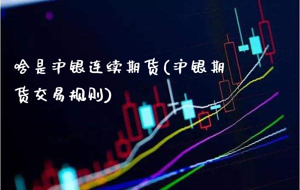 啥是沪银连续期货(沪银期货交易规则)_https://www.boyangwujin.com_纳指期货_第1张