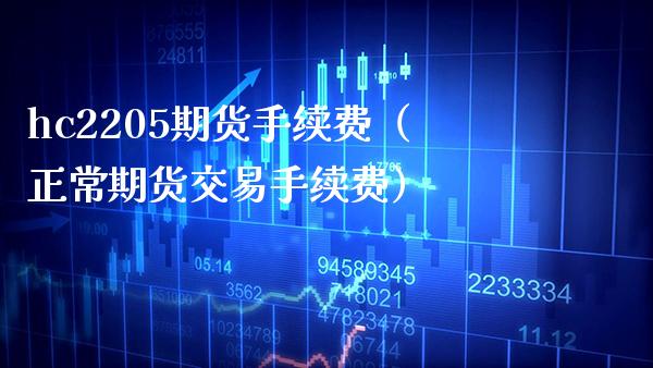 hc2205期货手续费（正常期货交易手续费）