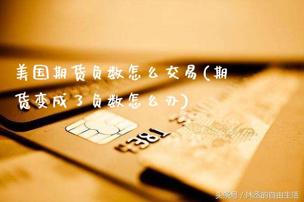 美国期货负数怎么交易(期货变成了负数怎么办)_https://www.boyangwujin.com_期货开户_第1张