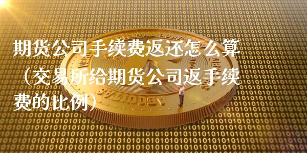 期货公司手续费返还怎么算（交易所给期货公司返手续费的比例）