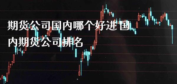 期货公司国内哪个好进 国内期货公司排名