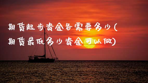 期货起步资金各需要多少(期货最低多少资金可以做)_https://www.boyangwujin.com_期货开户_第1张