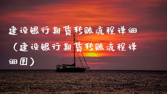 建设银行期货转账流程详细（建设银行期货转账流程详细图）