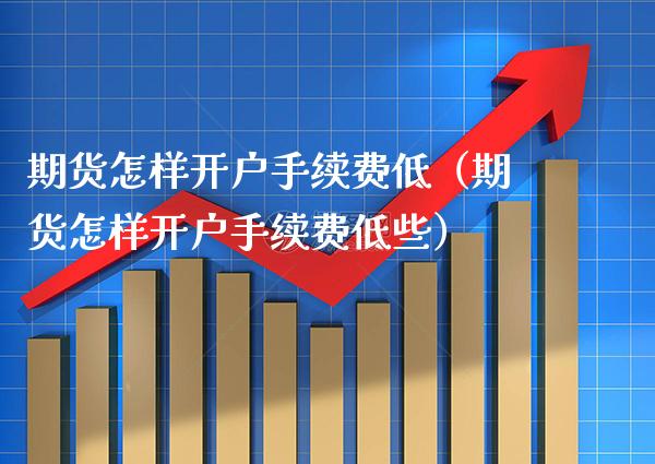 期货怎样开户手续费低（期货怎样开户手续费低些）