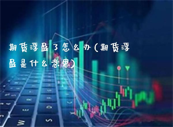 期货浮盈了怎么办(期货浮盈是什么意思)_https://www.boyangwujin.com_期货直播间_第1张