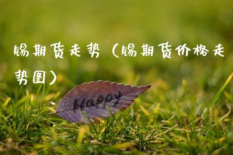 锡期货走势（锡期货价格走势图）_https://www.boyangwujin.com_期货直播间_第1张