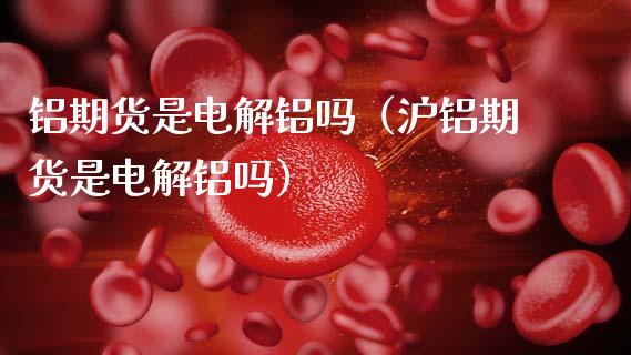 铝期货是电解铝吗（沪铝期货是电解铝吗）