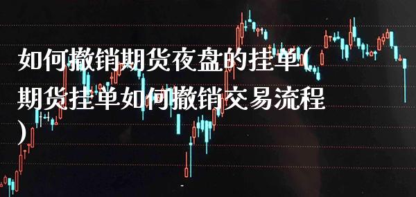 如何撤销期货夜盘的挂单(期货挂单如何撤销交易流程)_https://www.boyangwujin.com_恒生指数_第1张